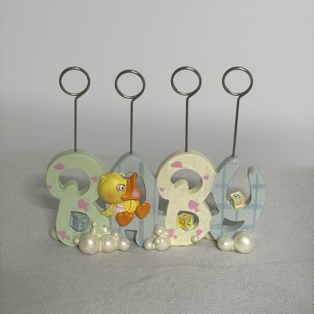 Baby picture holder